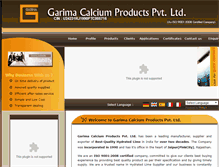 Tablet Screenshot of garimachemical.com